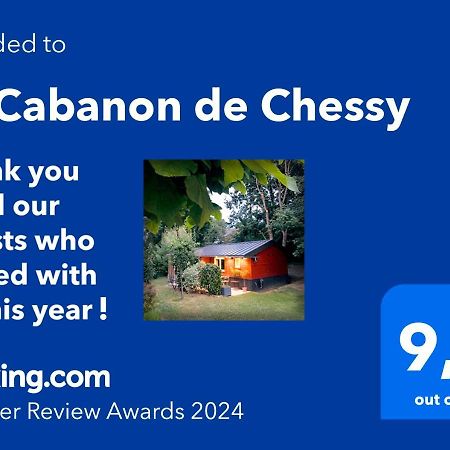 Le Cabanon De Chessy Bed & Breakfast Шеси Екстериор снимка
